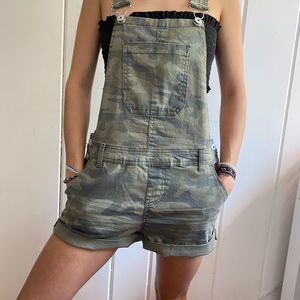 Camo overalls